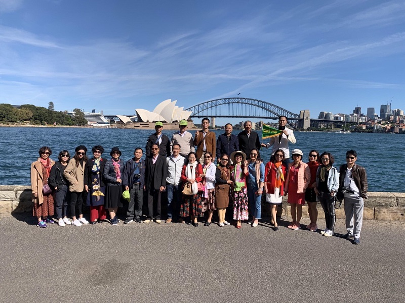 Hình ảnh ghép đoàn đi Úc khởi hành tháng 8,9,10/2019