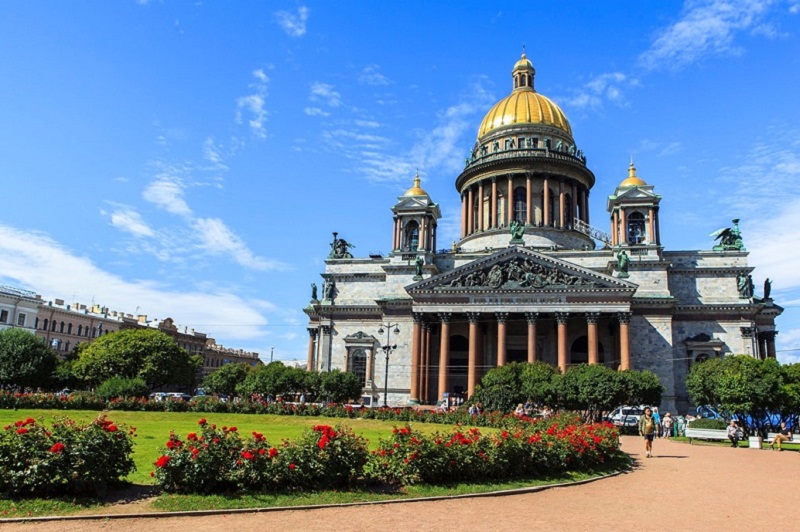 DU LỊCH NGA (Hà Nội - Moscow  - Saint Petersburg) bay Vietnam Airlines tiết kiệm năm 2020