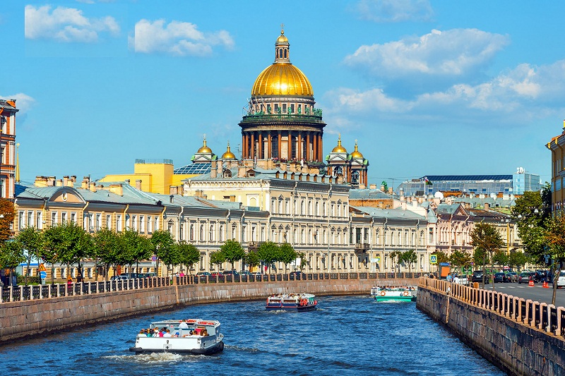 DU LỊCH NGA (TP. Hải Phòng - Moscow  - Saint Petersburg) bay Vietnam Airlines tiết kiệm năm 2020