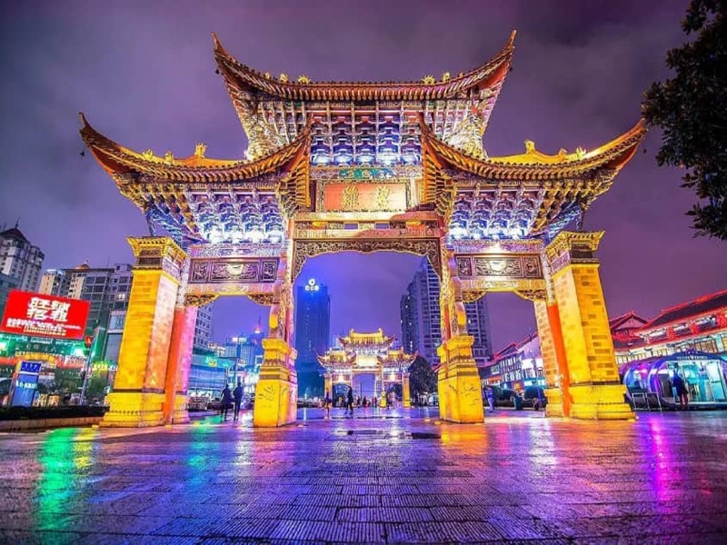 CÔN MINH - ĐẠI LÝ MÙA HOA PHƯỢNG TÍM 4N4Đ (Mã tour: NNHANTQCM-CT02)