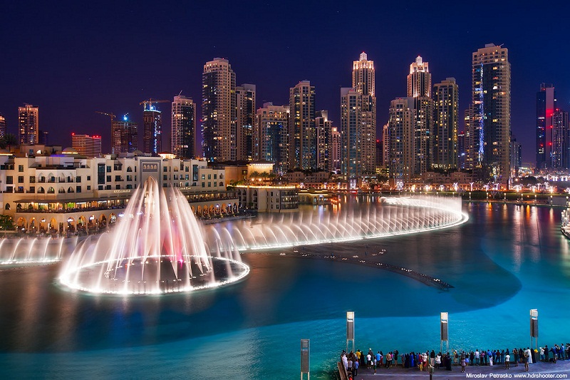 Tour du lịch Dubai – Đài phun nước Dubai