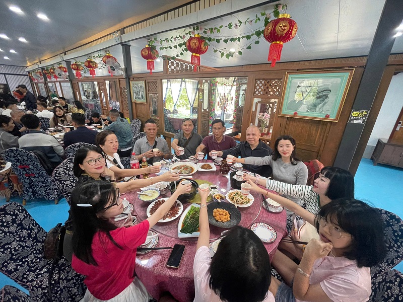 Hình ảnh đoàn Lệ Giang khởi hành ngày 22/08/2025