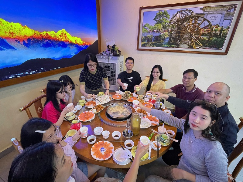 Hình ảnh đoàn Lệ Giang khởi hành ngày 22/08/2025