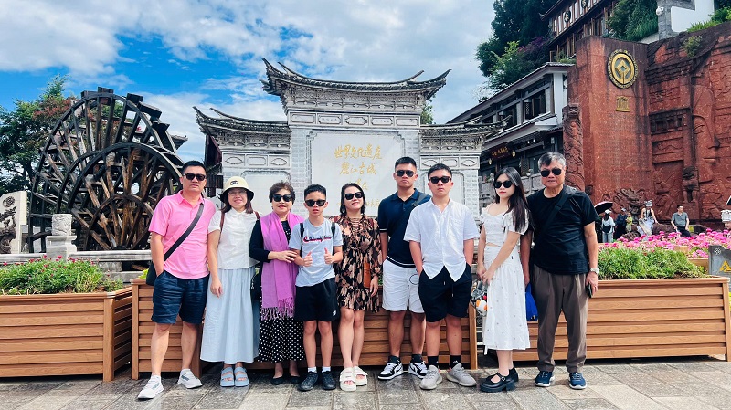 Hình ảnh đoàn Lệ Giang khởi hành ngày 27/7/2025